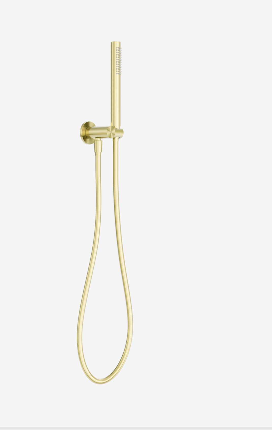Zen SS316L Shower On Bracket Brushed Gold