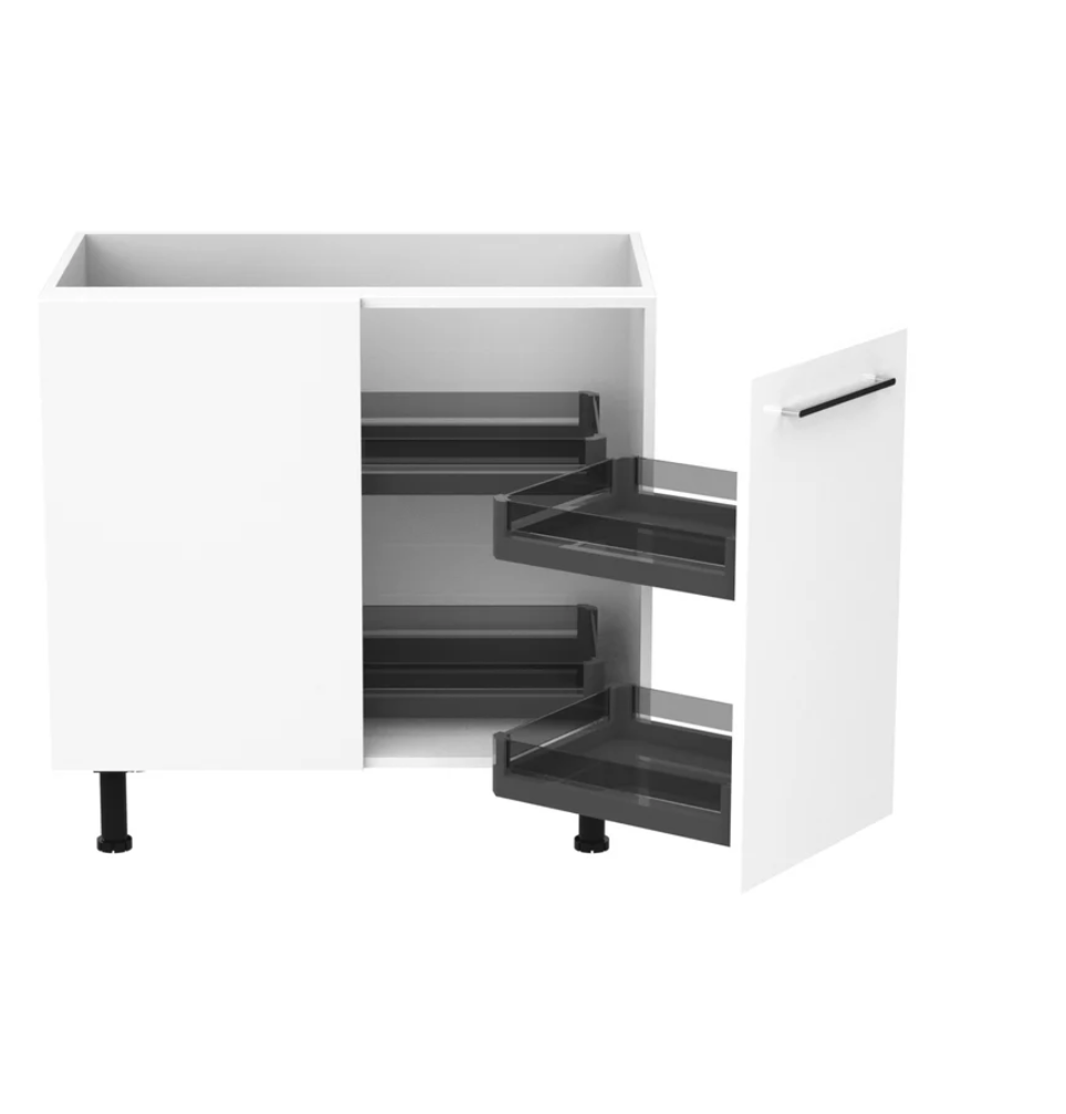 Q 90cm Magic Corner Pull Out Cabinet Right-Hand Opening