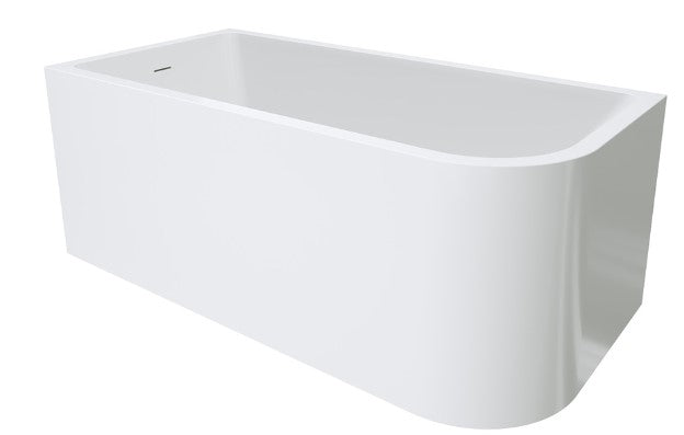 Hustle Right-Hand Multi-Fit Acrylic Bath with Overflow, 1500mm