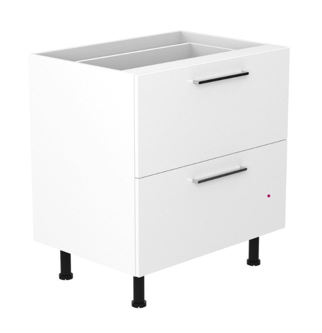 Q 80cm 2 Drawer Base Cabinet