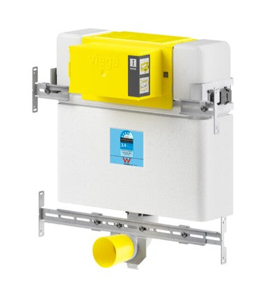 Viega Prevista Pure Mid-Level Under Counter Concealed Cistern for Wall Faced Pans