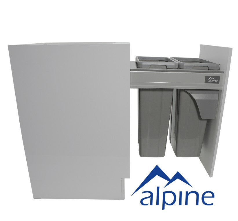 Pull Out Double Bin 45cm