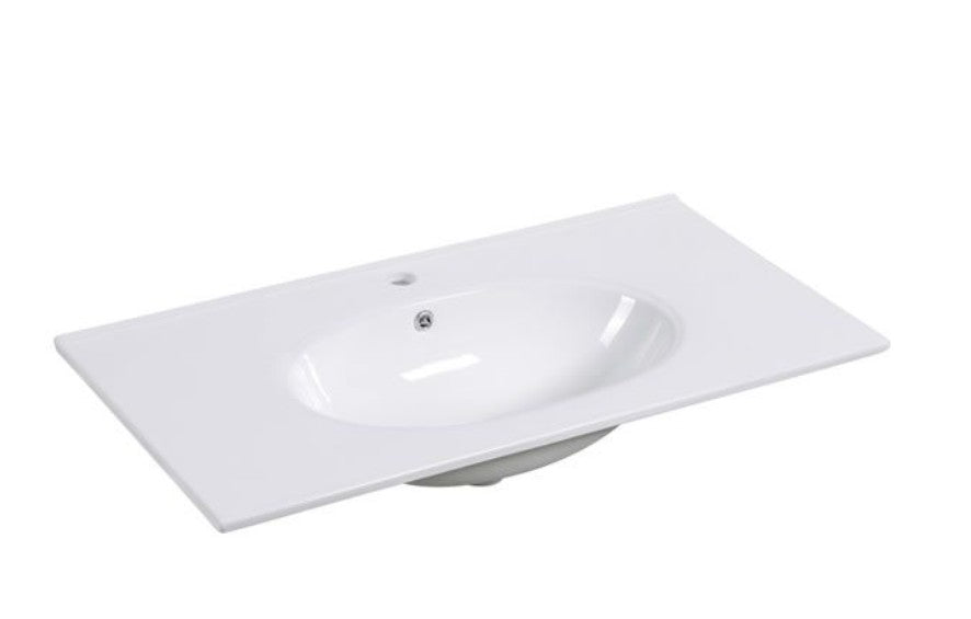 90cm Ceramic Vanity Top Round Bowl