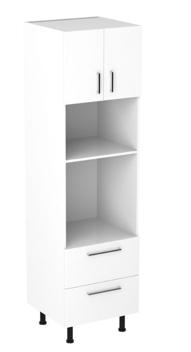 Q 60cm Wall Oven & Microwave Cabinet with 2 Drawers