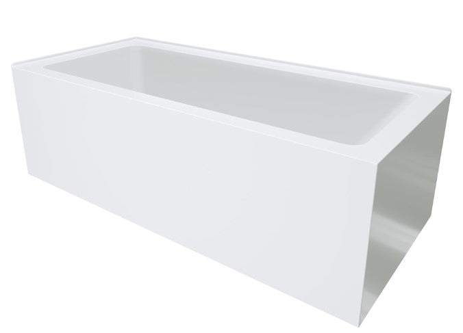 Sentor Right-Hand Acrylic Corner Bath, 1650mm