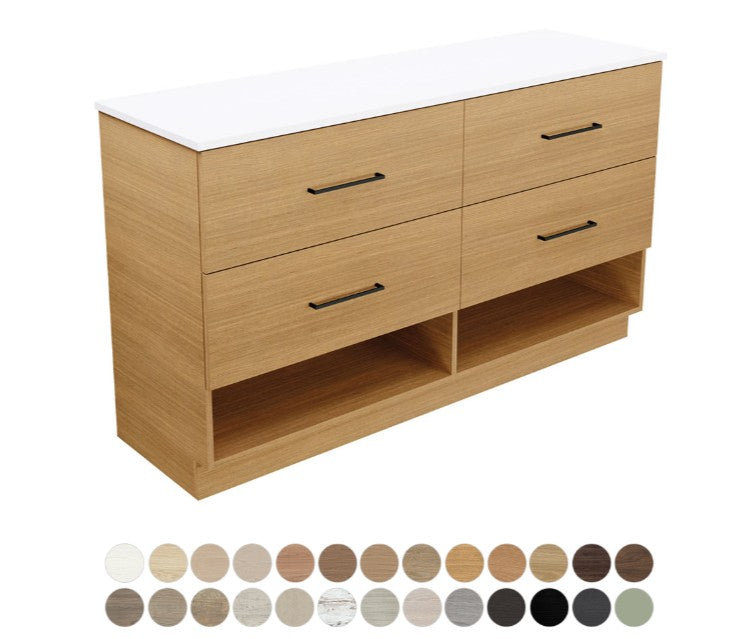 Kassi 1500 Single Bowl Floor Standing Vanity