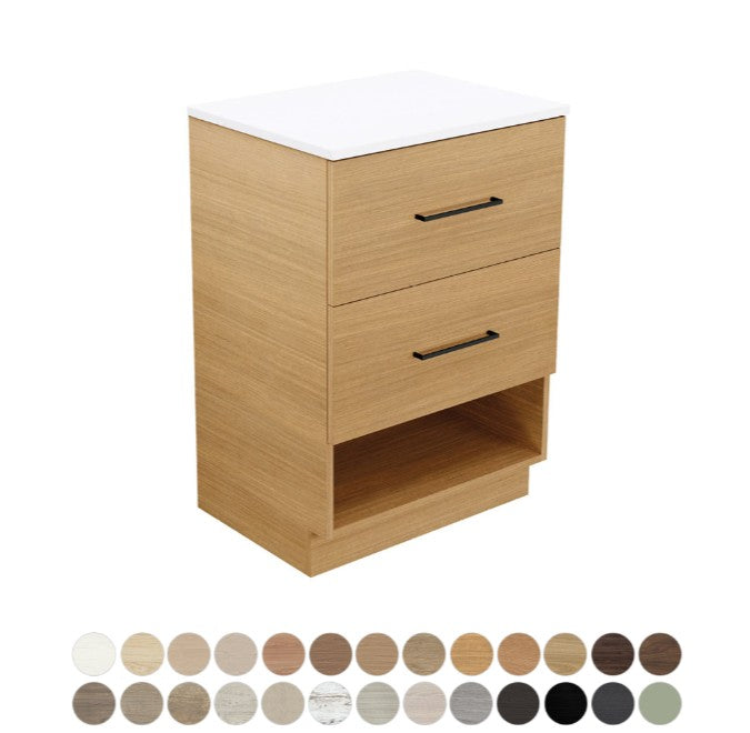 Kassi All Drawer 600 Floor Standing Vanity