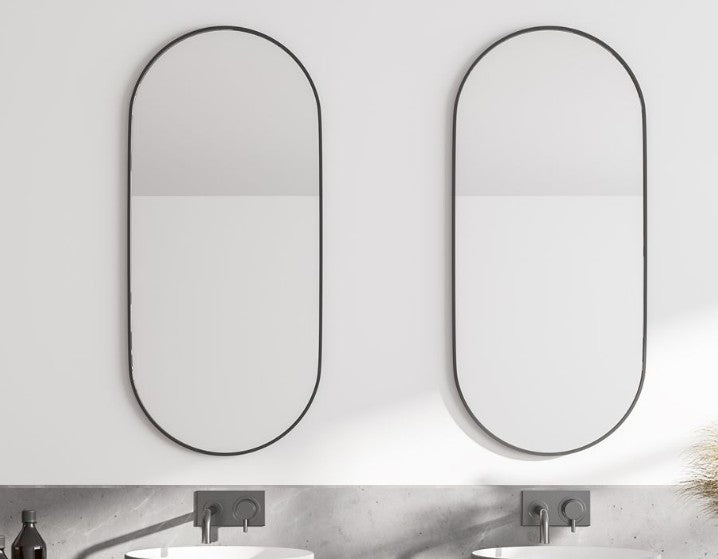 Como Oval Mirror Frameless