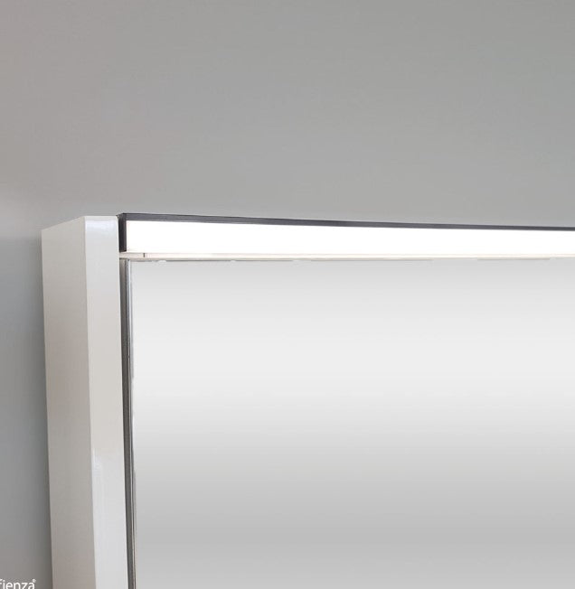 750 LED Mirror Cabinet with Display Shelf