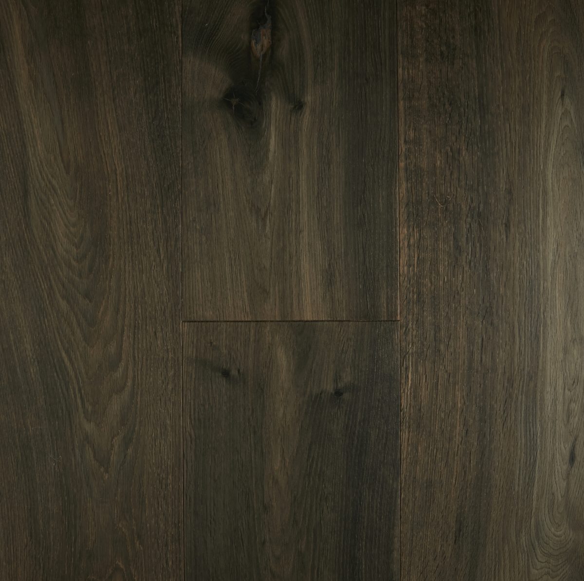 De Marque Oak Hardwood Floor "Wide Plank Ash Grey"