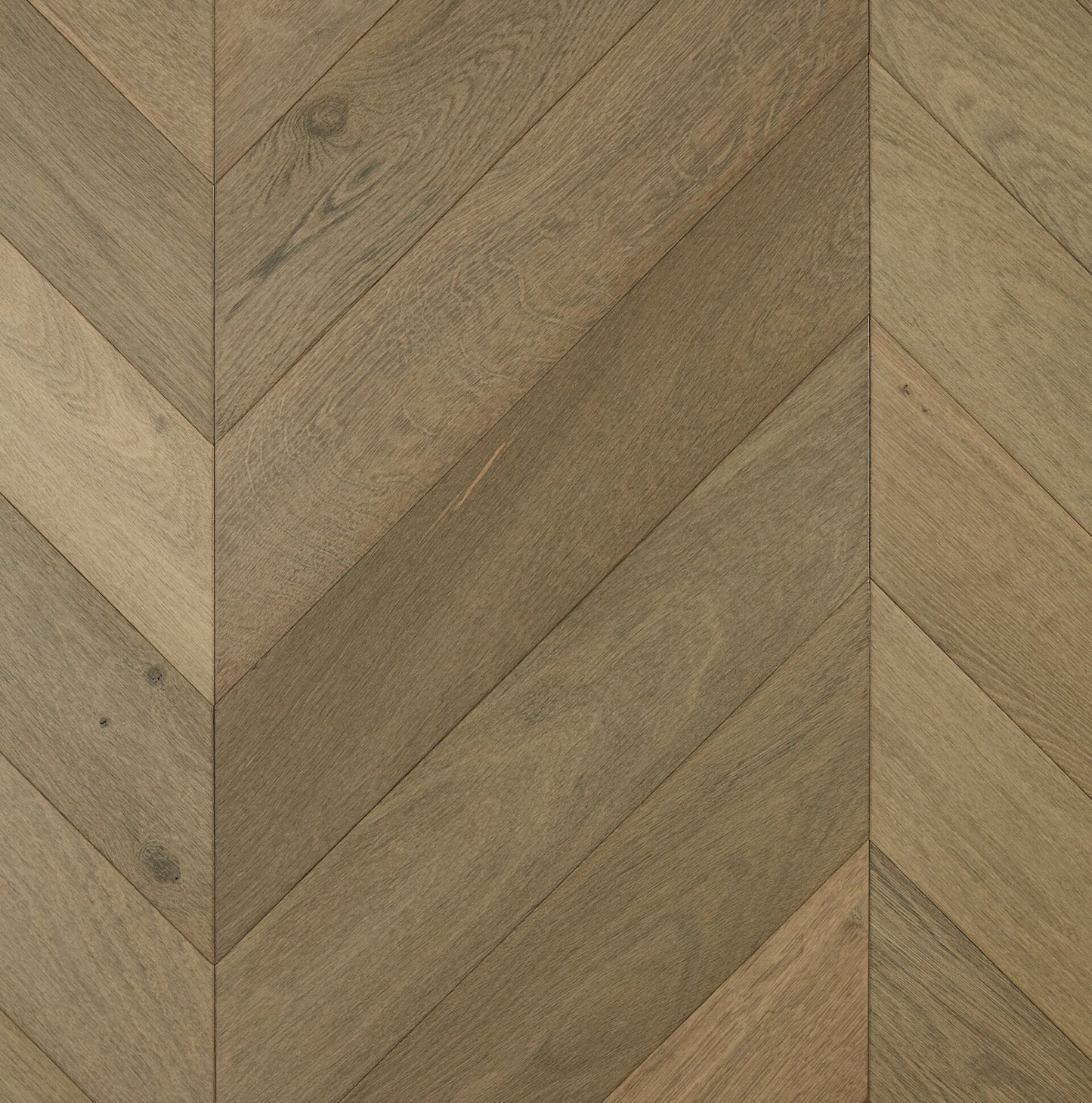De Marque Oak Hardwood Floor "Chevron Storm"