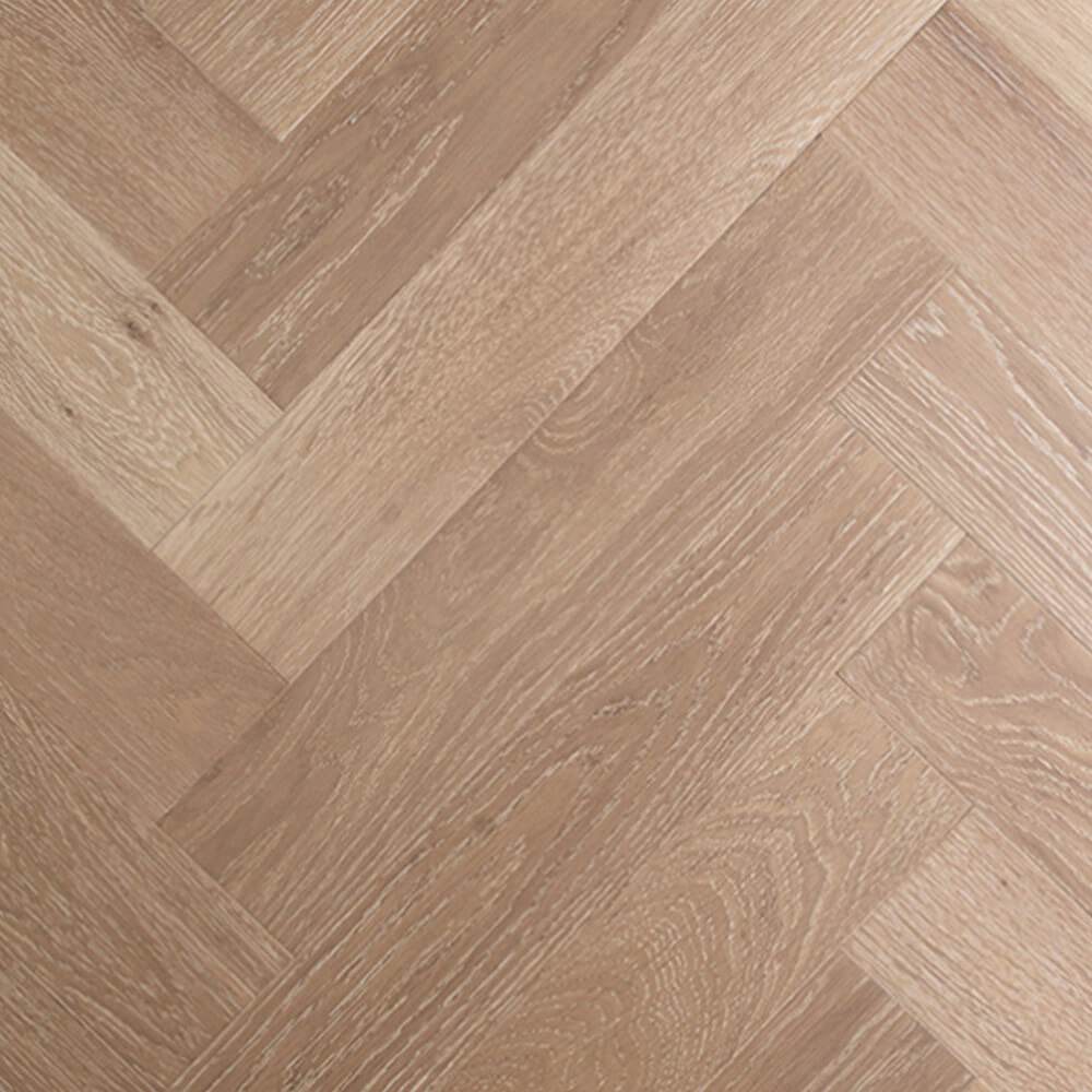 De Marque Oak Hardwood Floor "Herringbone Riesling"