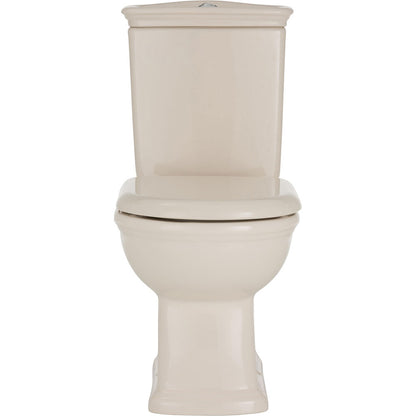 RAK Washington Ivory Close-Coupled Toilet Suite, Ivory with S-Trap 240