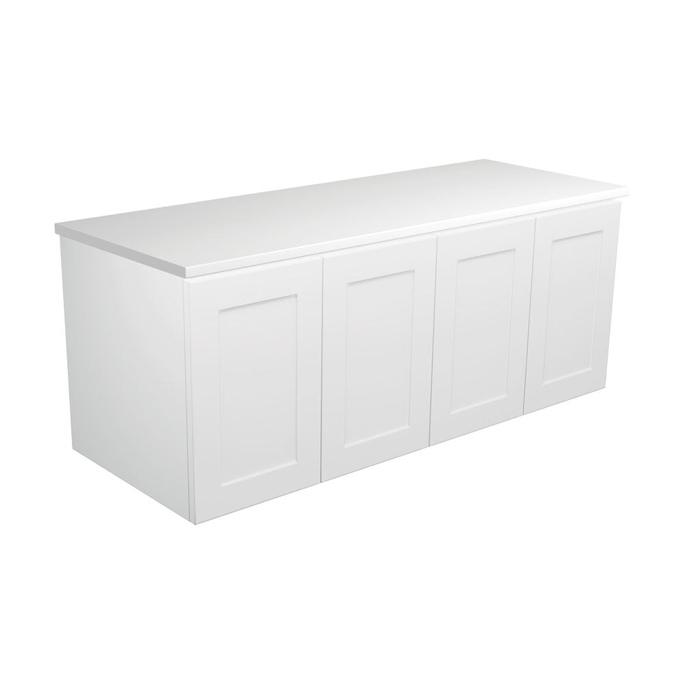 Mila Cabinets Wall-Hung or Kickboard Satin White