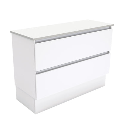 Quest Cabinets Wall-Hung or Kickboard Gloss White