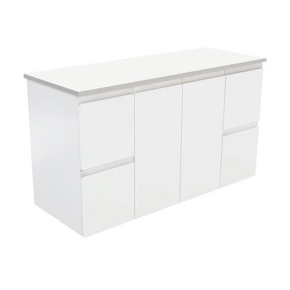 Fingerpull Cabinets Wall-Hung or Kickboard Satin White