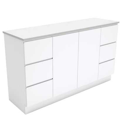 Fingerpull Cabinets Wall-Hung or Kickboard Gloss White