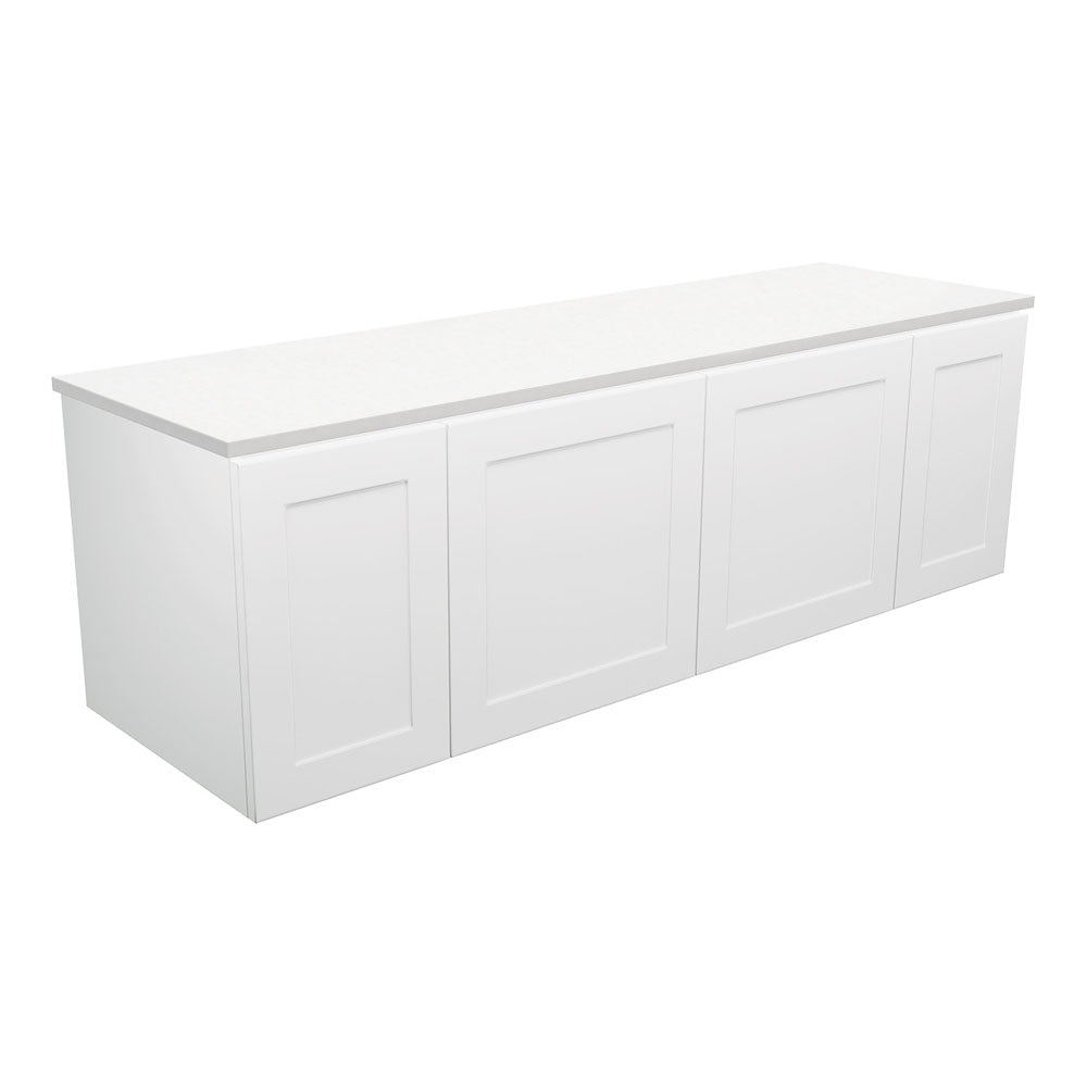 Mila Cabinets Wall-Hung or Kickboard Satin White