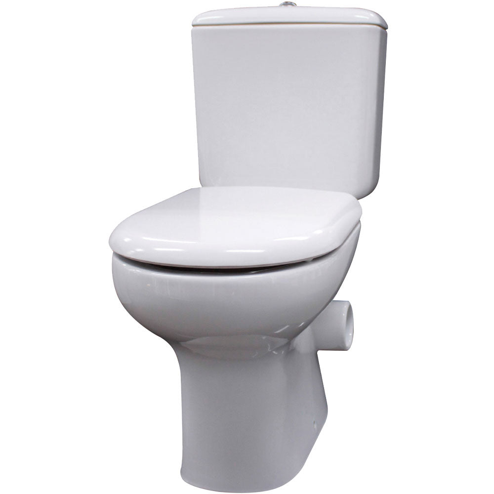 RAK Liwa White Close-Coupled Toilet Suite