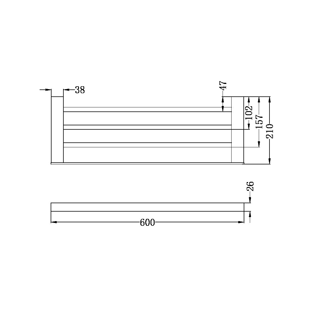 Celia Towel Rack