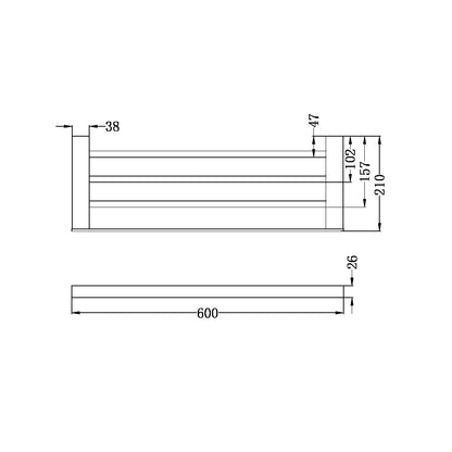 Celia Towel Rack