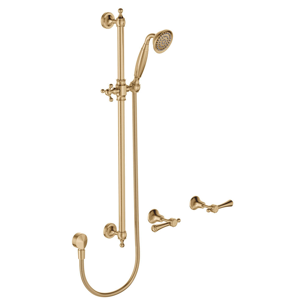 Lillian Lever Rail Shower Set