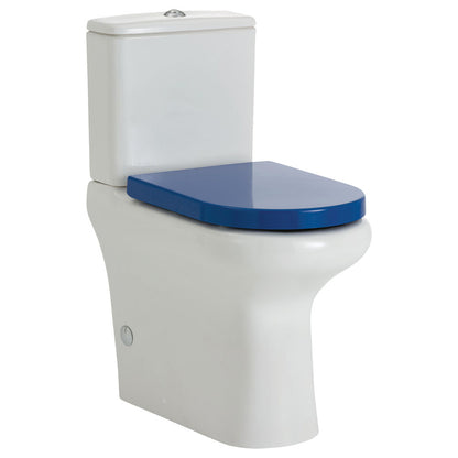 RAK Compact Back-to-Wall Toilet Suite, Gloss White