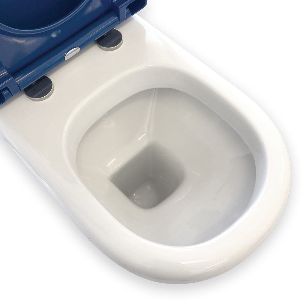 RAK Compact Back-to-Wall Toilet Suite, Gloss White