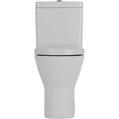 RAK Resort Back-to-Wall Toilet Suite, Gloss White with Top Inlet