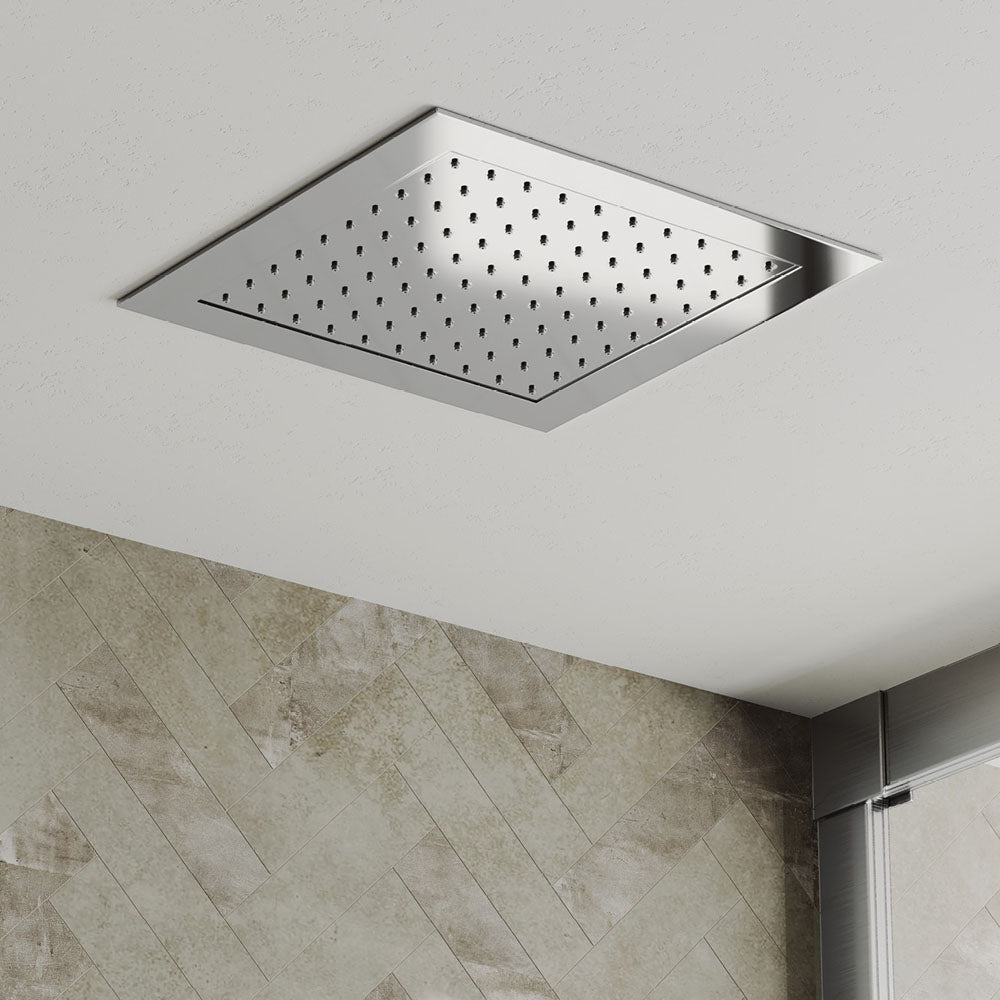 Soffito Square Ceiling Mounted Shower