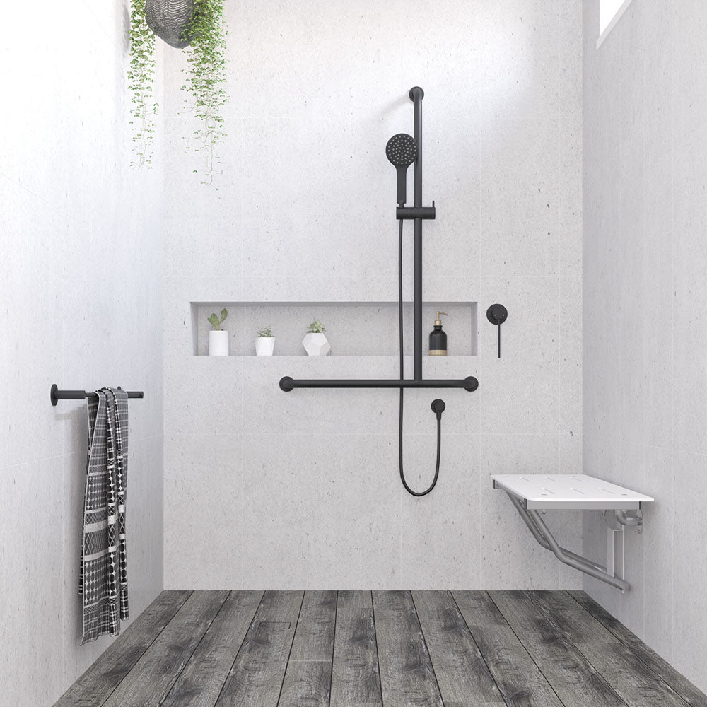 Hustle Care Inverted T Rail Shower