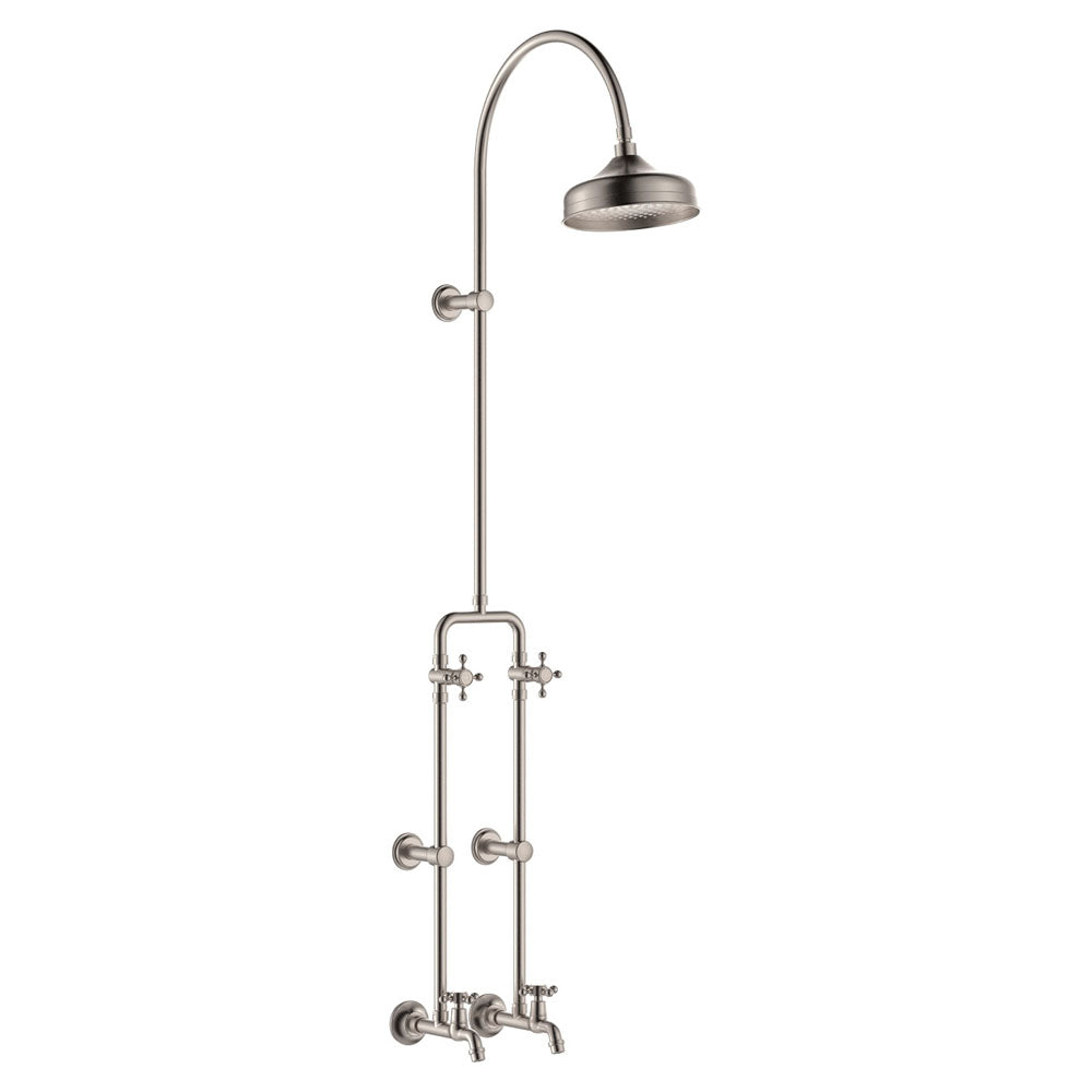 Lillian Exposed Rail Shower & Bath Set