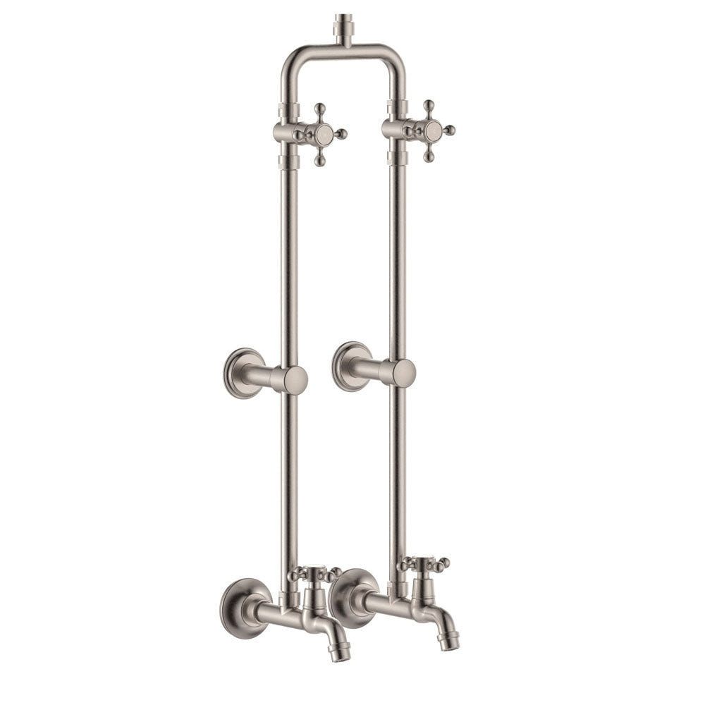 Lillian Exposed Rail Shower & Bath Set