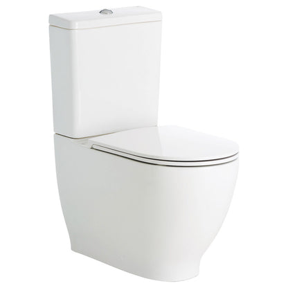 RAK Moon Back-to-Wall Toilet Suite, Gloss White