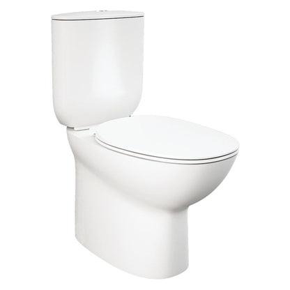 RAK Morning Back-to-Wall Toilet Suite, Alpine White with Top Inlet