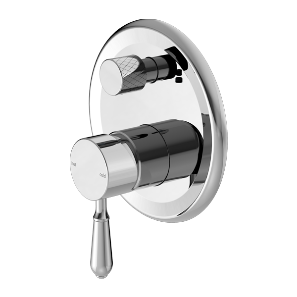 York Shower Mixer | Diverter | Metal Lever