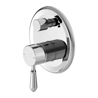 York Shower Mixer | Diverter | Metal Lever