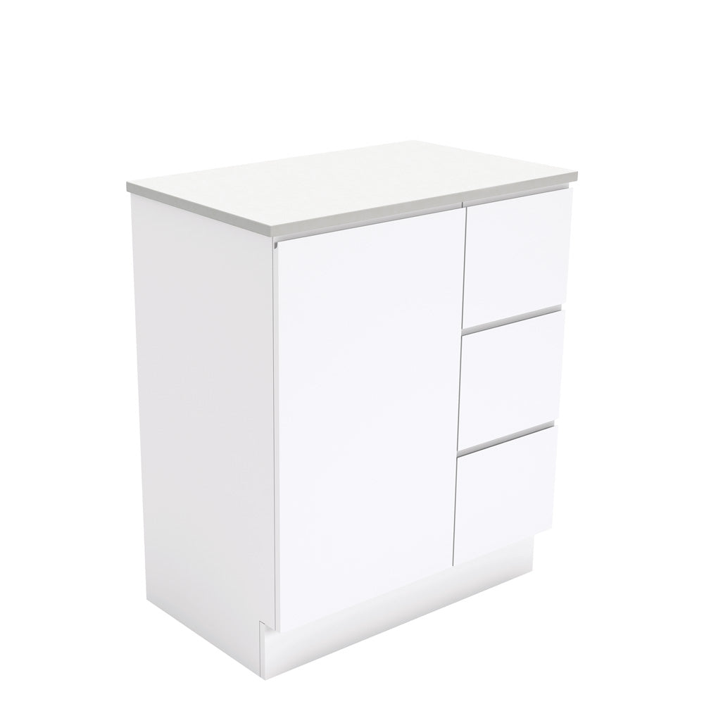 Fingerpull Cabinets Wall-Hung or Kickboard Gloss White