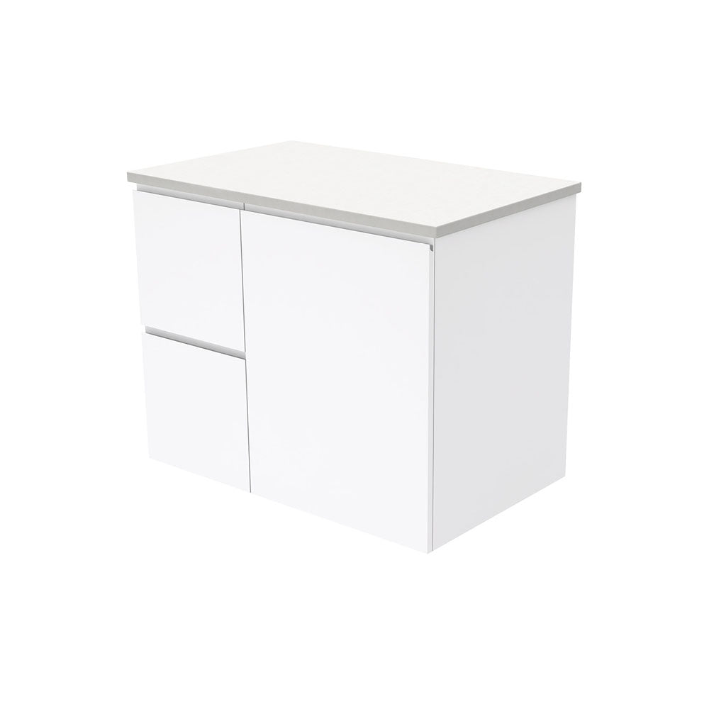 Fingerpull Cabinets Wall-Hung or Kickboard Gloss White