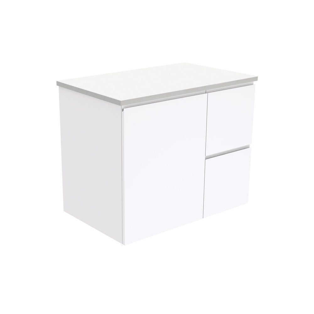 Fingerpull Cabinets Wall-Hung or Kickboard Gloss White