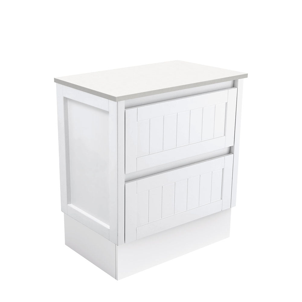 Hampton Cabinet Wall-Hung or Kickboard Satin White