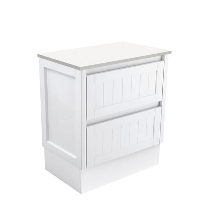 Hampton Cabinet Wall-Hung or Kickboard Satin White