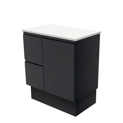 Fingerpull Cabinets Wall-Hung or Kickboard Satin Black