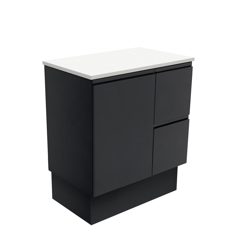 Fingerpull Cabinets Wall-Hung or Kickboard Satin Black