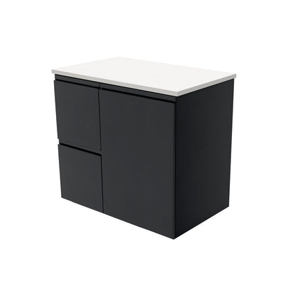 Fingerpull Cabinets Wall-Hung or Kickboard Satin Black