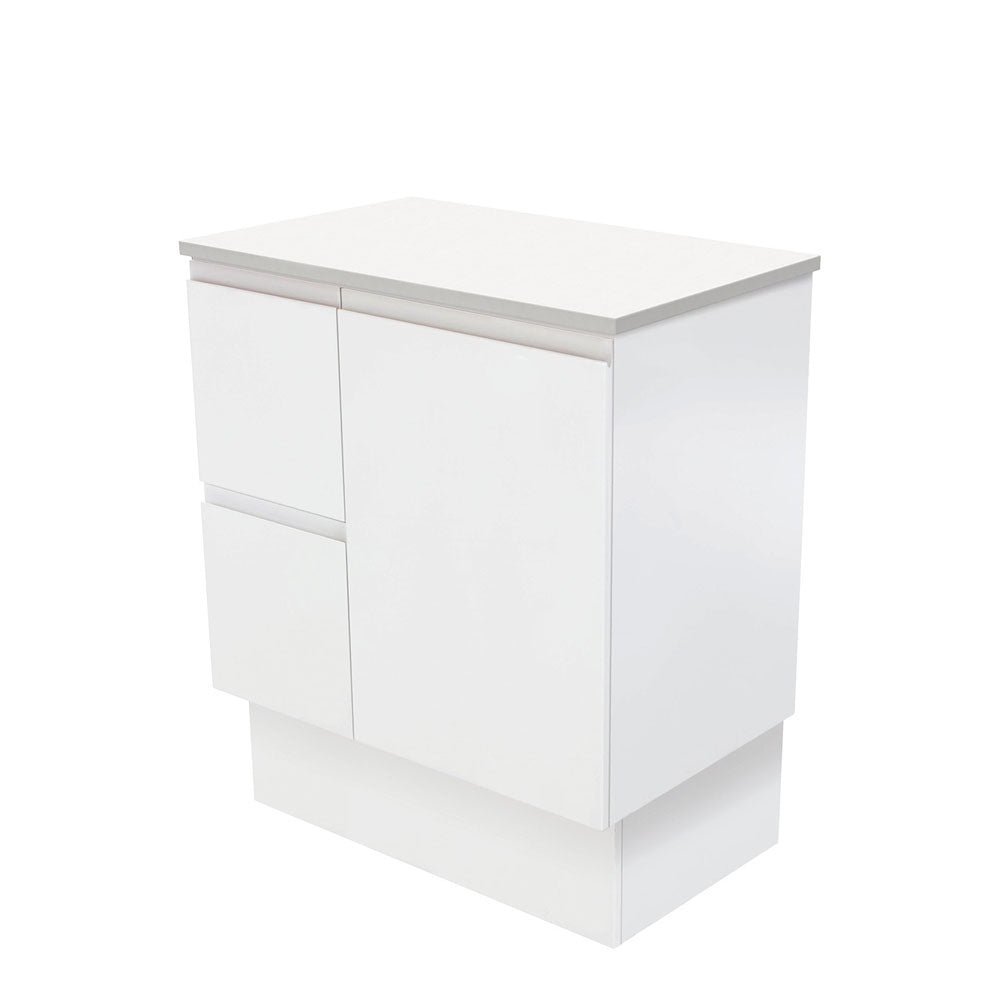 Fingerpull Cabinets Wall-Hung or Kickboard Satin White