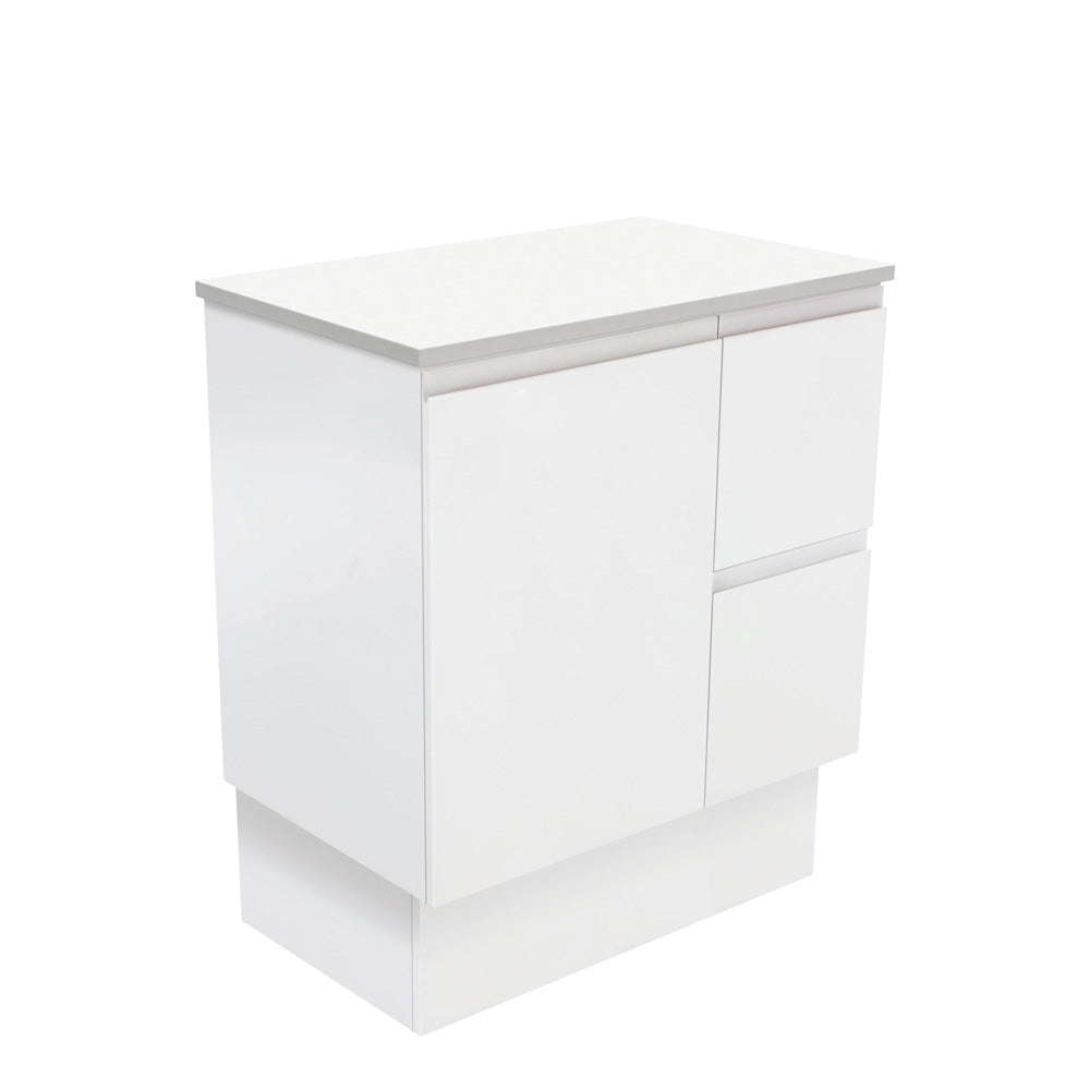 Fingerpull Cabinets Wall-Hung or Kickboard Satin White