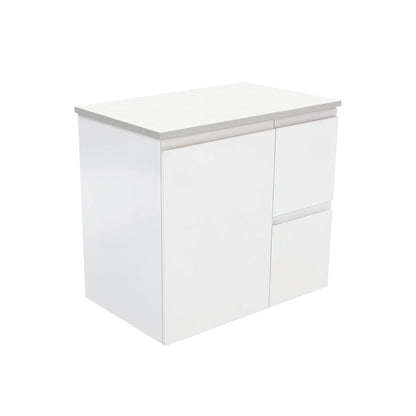 Fingerpull Cabinets Wall-Hung or Kickboard Satin White