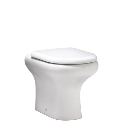 RAK Compact Wall-Faced Toilet Suite, Gloss White