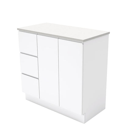 Fingerpull Cabinets Wall-Hung or Kickboard Gloss White